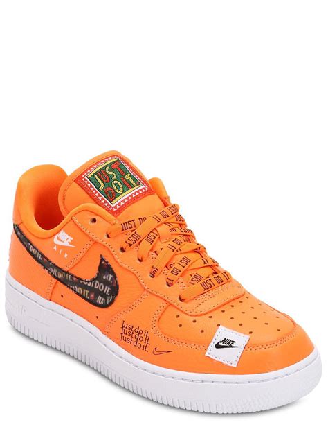 nike air force orange herren|nike orange air force 1.